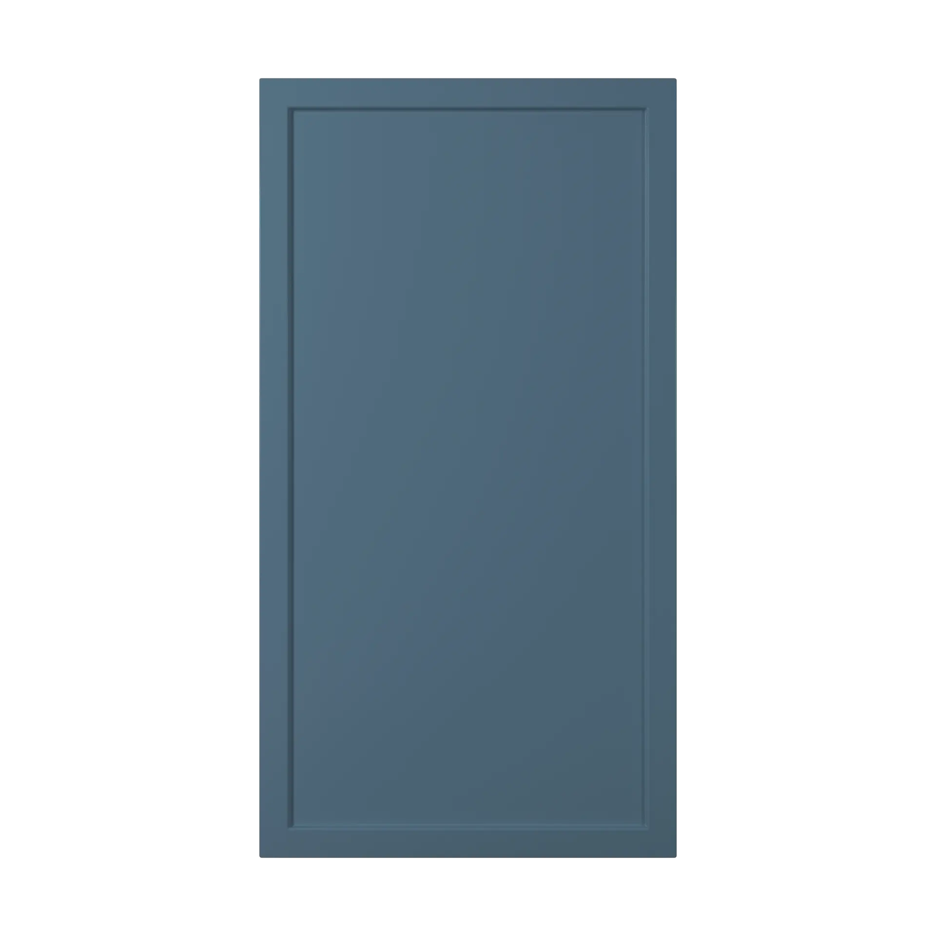 Blue Slim Shaker door front