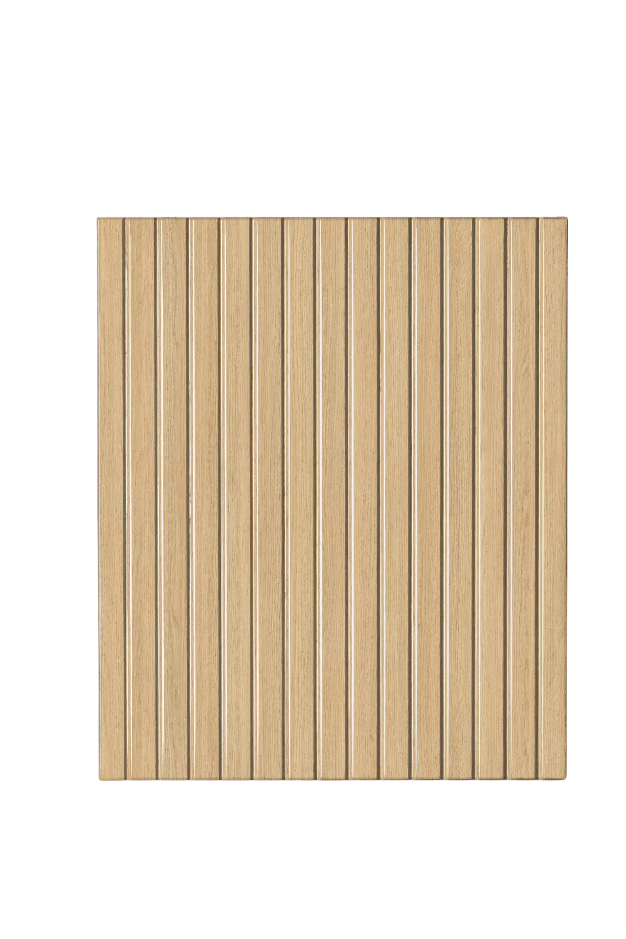 Light Wood Reeded door front