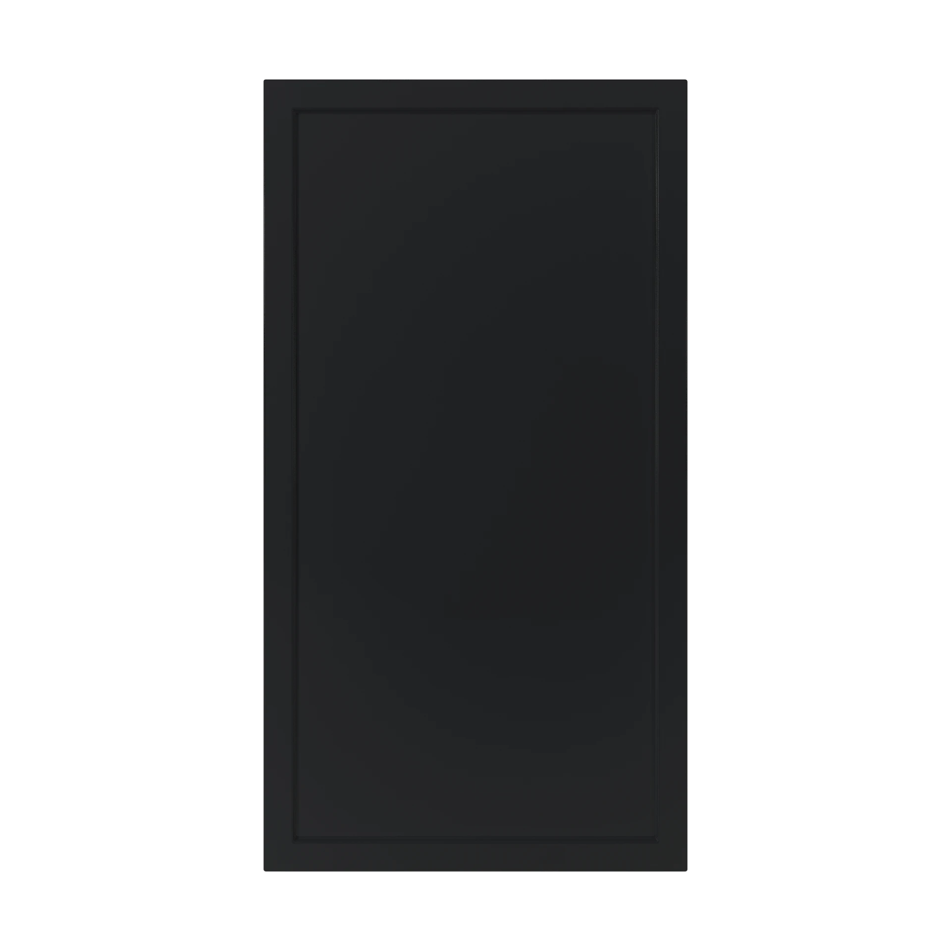 Matte Black Slim Shaker door front